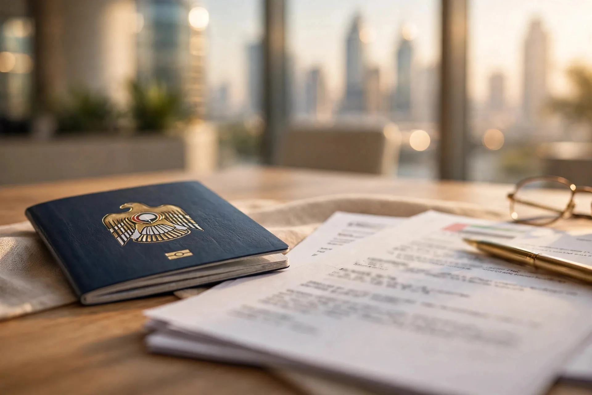 UBO registration documents — passport and shareholding proof