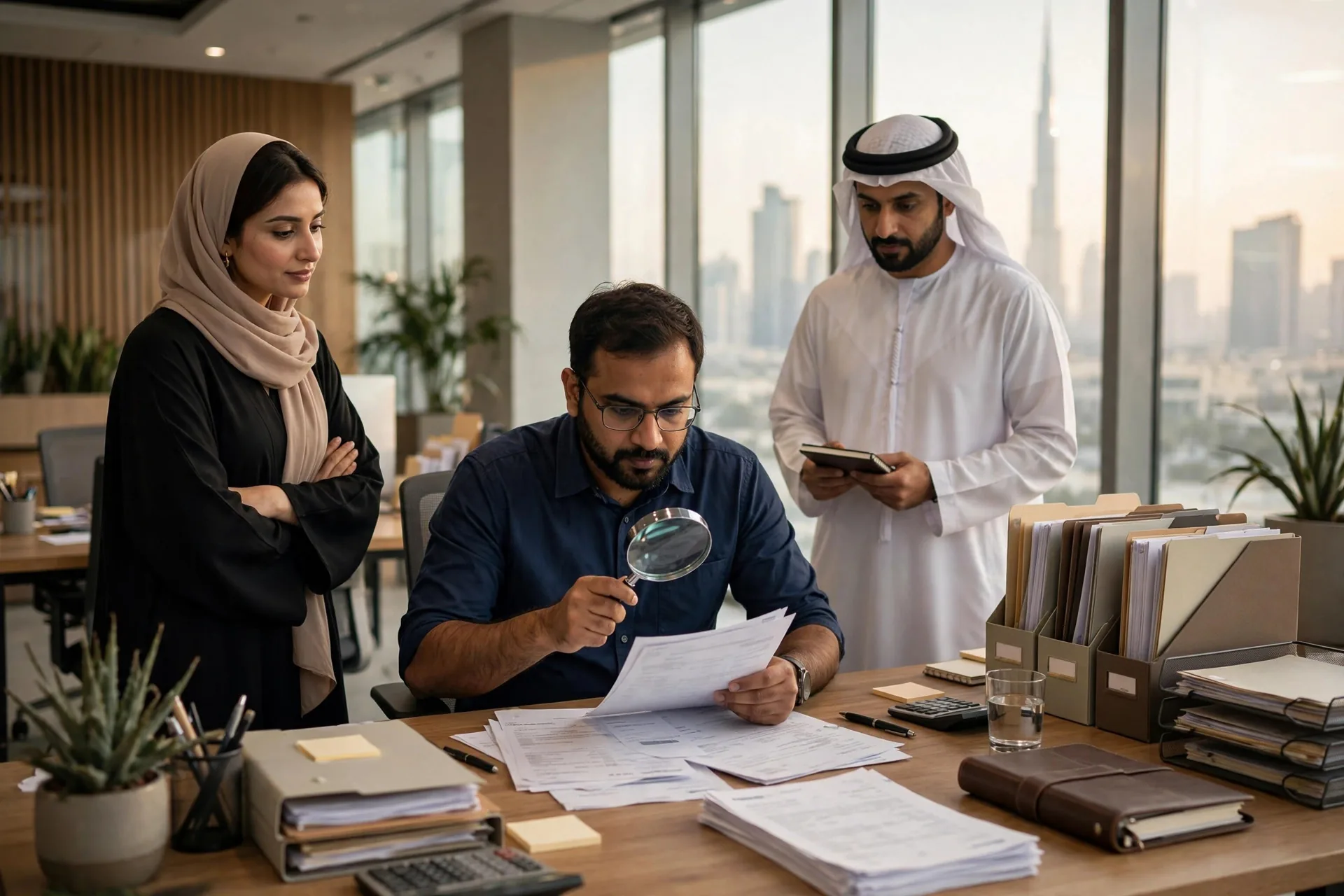 Verifying tax invoices for a UAE VAT refund claim