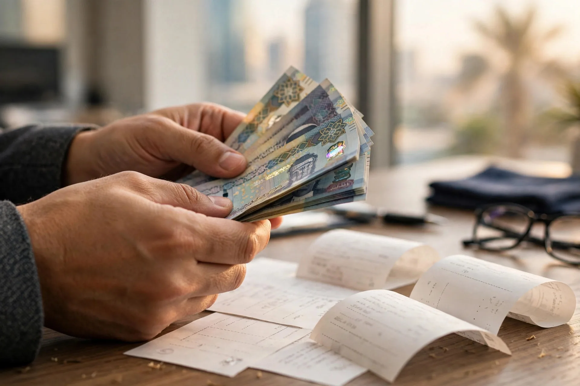Checking whether business turnover crosses the UAE VAT registration threshold